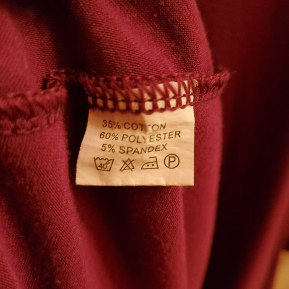 Missky Women's Midi Swing Dress, Purple M, Relaxed Pullover with Pockets - Picture 6 of 6